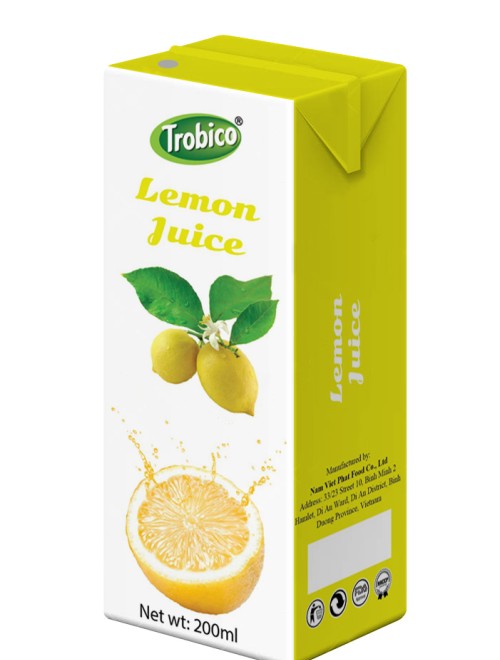 Lemon juice 200ml tetra pak